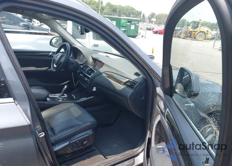 2017 BMW X3 Sdrive28I из США, поврежденный, VIN 5UXWZ7C53H0U46864